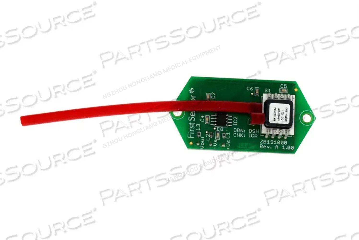 MK10072 DIFFERENTIAL PRESSURE SENSOR +/-4 MBAR by Draeger Inc