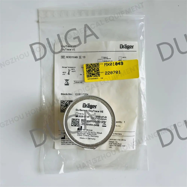 Draeger (Drager) MX01049 O2 Oxygen Sensor for Savina Savina 300