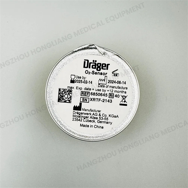 6850645 Drager Oxygen Sensor O2-Sensor (Capsule)