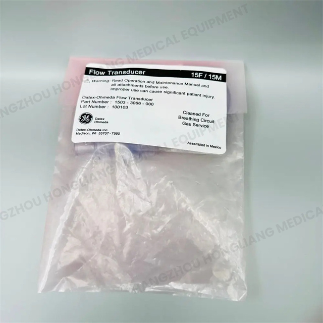 GE 1503-3066-000 15 MALE AND FEMALE BCG FLOW TRANSDUCER