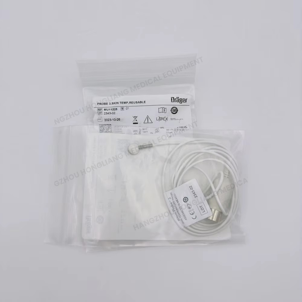 Medical Skin Temperature Probe Application